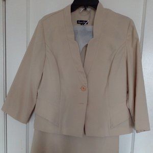 Sweet Suit, women's two piece skirt suit, size 14